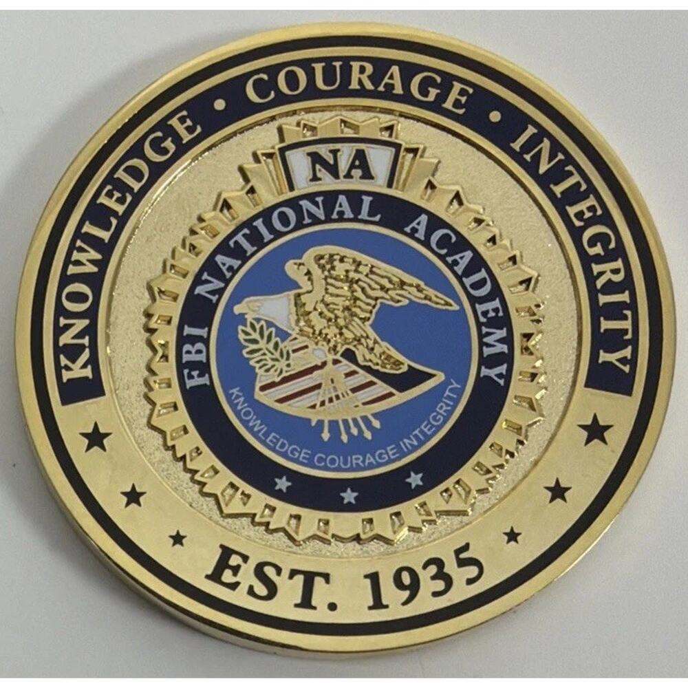FBI National Academy Tennessee Chapter President Challenge Coin